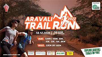 Aravali Trail Run 2022, Coach Ravinder Gurugram