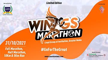 Wings Marathon 2021, Coach Ravinder Gurugram