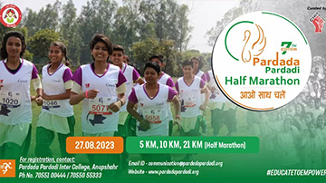 Pardada Pardadi Half Marathon 2023, Coach Ravinder Gurugram