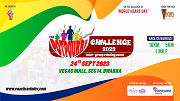 Potpourri Challenge 2023, Coach Ravinder Gurugram