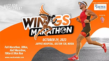 Wings Marathon 2023, Coach Ravinder Gurugram