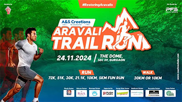 Aravali Trail Run 2024, Coach Ravinder Gurugram