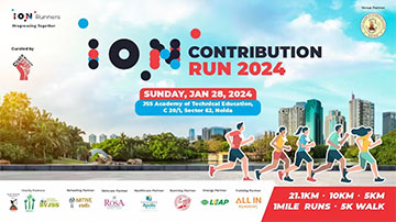 ION Contribution Run 2024, Coach Ravinder Gurugram