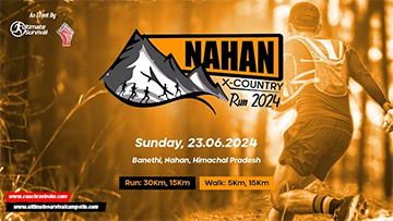 Nahan X-Country Run 2024, Coach Ravinder Gurugram