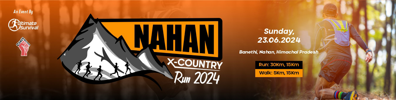 Nahan X-Country Run 2024, Coach Ravinder Gurugram