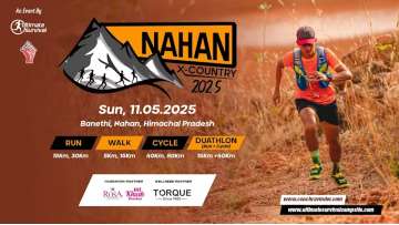 Nahan X-Country Race 2025, Coach Ravinder Gurugram