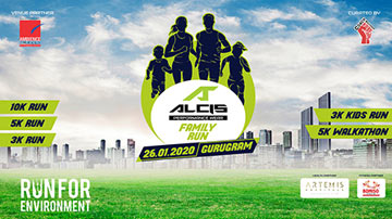 Alcis Family Run Gurugram 2020 (10K, 5K & 3K), Coach Ravinder Gurugram