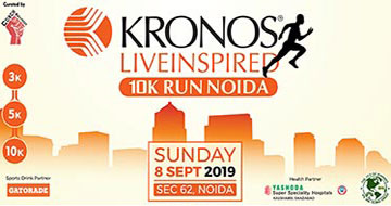 Kronos LiveInspired 10K Run, Sector 62 NOIDA, Coach Ravinder Gurugram