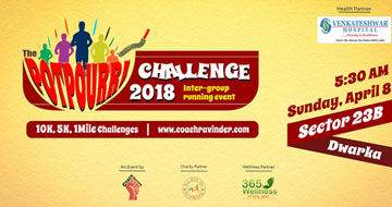 The Potpourri Challenge 2018, Past Events - India Running Events