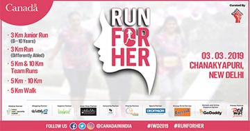 Run For Her, Sunday 3rd March 2019, Chanakyapuri New Delhi, Coach Ravinder Gurugram